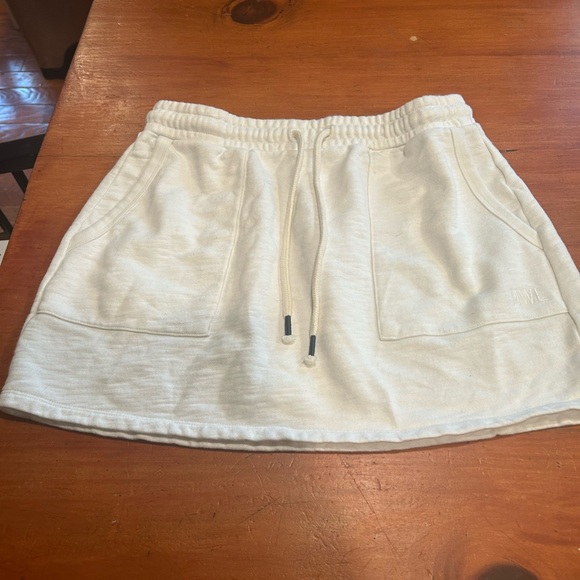 Madewell MWL White Pull on Skirt. Women’s Med. Pockets Drawstring Beach Coverup - Picture 1 of 9
